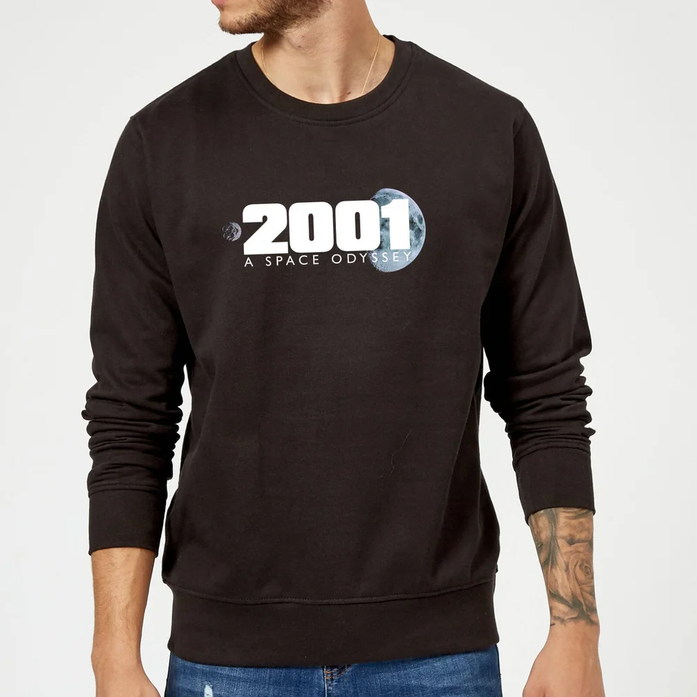 2001: A Space Odyssey Space Logo Sweatshirt - Black - S Image 1