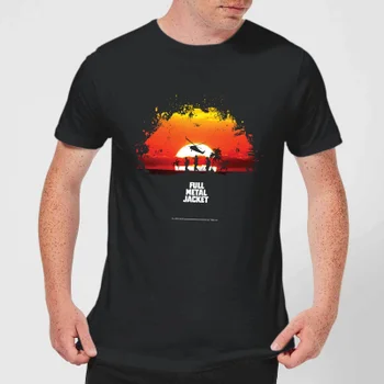 Full Metal Jacket Sunset Men's T-Shirt - Black