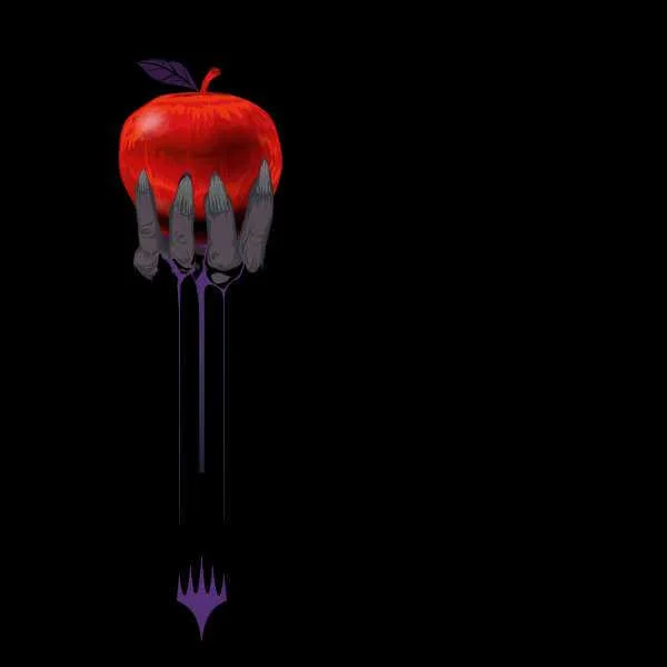 Magic The Gathering Throne of Eldraine Gifted Apple Men's T-Shirt - Black