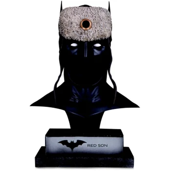 DC Collectibles DC Gallery Red Son Batman Cowl 1:2 Scale Replica Statue