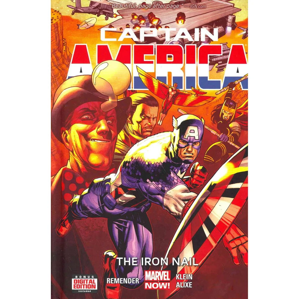 Marvel Captain America Prem Hardcover Vol 04 Iron Nail Image 1