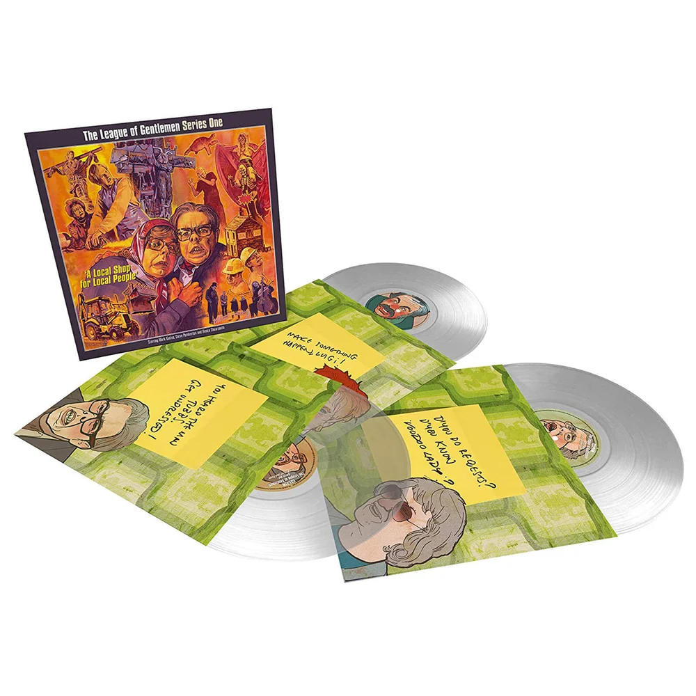 The League Of Gentlemen - Series One 'A Local Shop For Local People' - Clear Vinyl Image 1