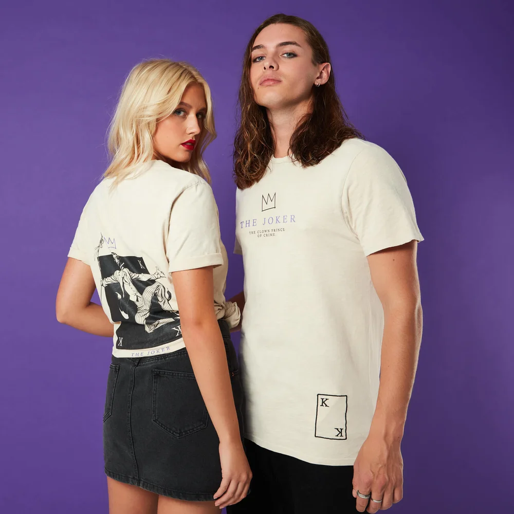 From Clown Prince To King Of Crime Unisex T-Shirt - Cream Vintage Wash - S Image 1