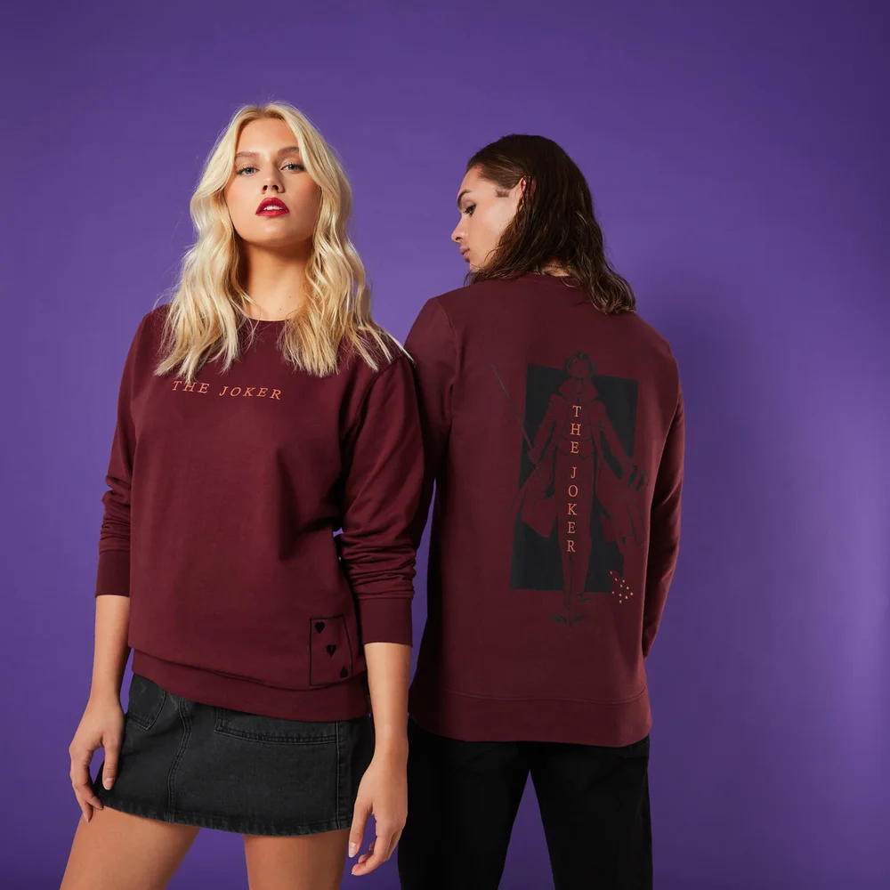 Heart Of The Fool Unisex Sweatshirt - Burgundy - S Image 1