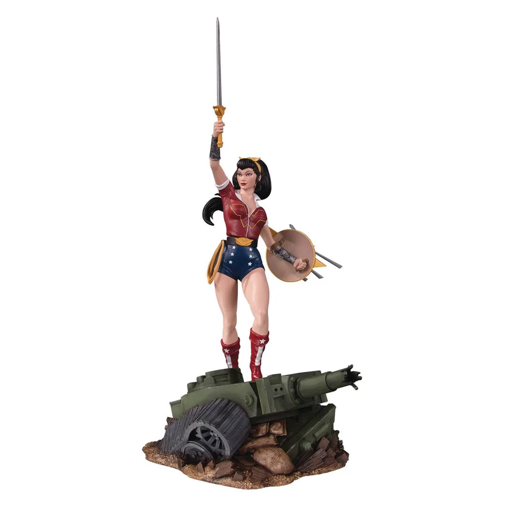 DC Comics Bombshells Wonder Woman Deluxe Statue Image 1