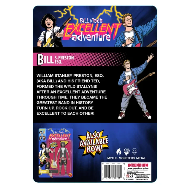 FigBiz Bill & Ted's Excellent Adventure Bill S. Preston Esq. Action Figure