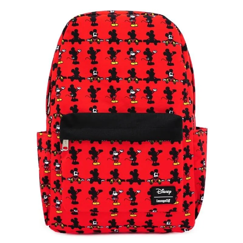 Loungefly Disney Mickey Parts Aop Nylon Backpack Image 1