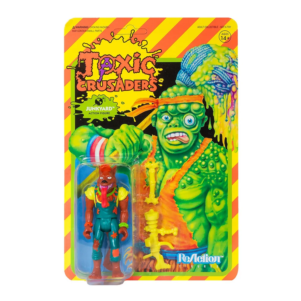 Super7 Toxic Crusaders ReAction Figure - Junkyard Image 1
