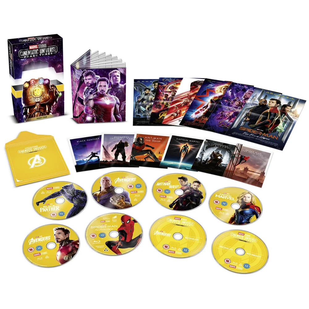 Marvel Studios Collector's Edition Box Set - Phase 3 Part 2 Image 1