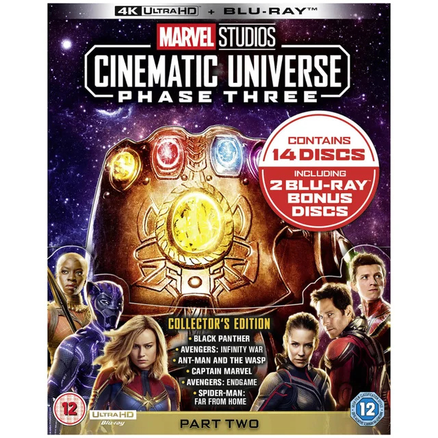 Marvel Studios Collector's Edition Box Set - Phase 3 Part 2 - 4K Ultra HD