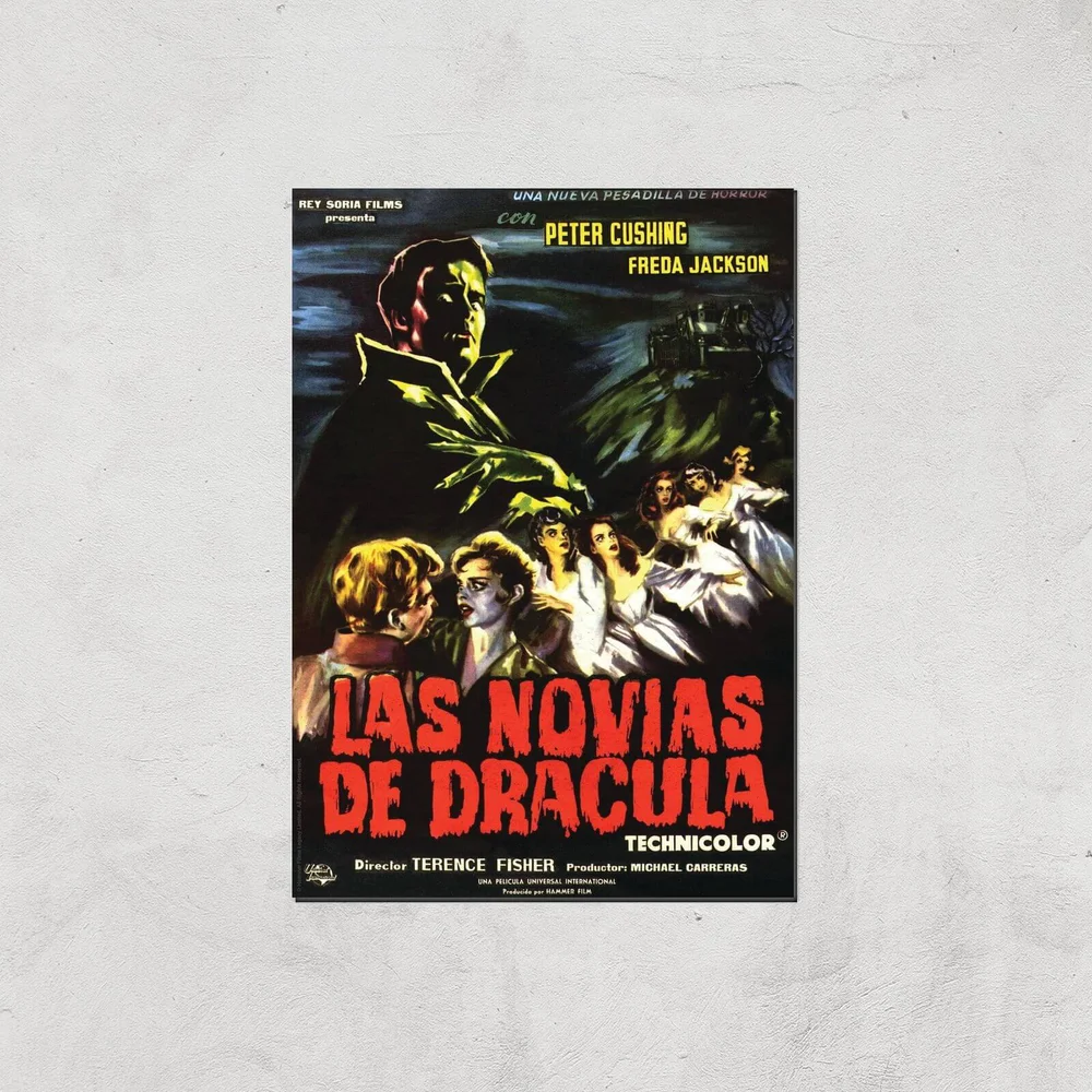 Las Novias De Dracula Giclee Art Print - A2 - Print Only Image 1