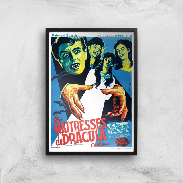Les Maitresses De Dracula Giclee Art Print