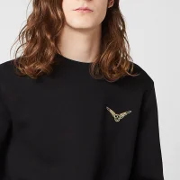 Harry Potter Golden Snitch Unisex Embroidered Sweatshirt - Black - undefined undefined