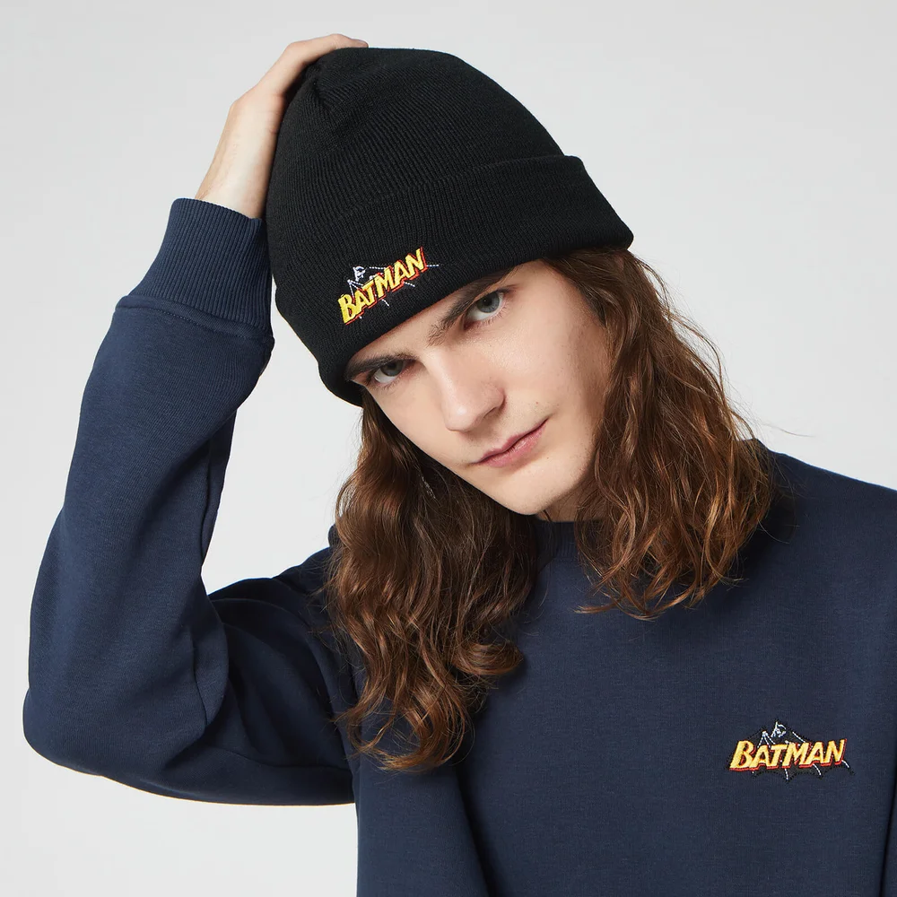 DC Batman Beanie Hat - Black Image 1