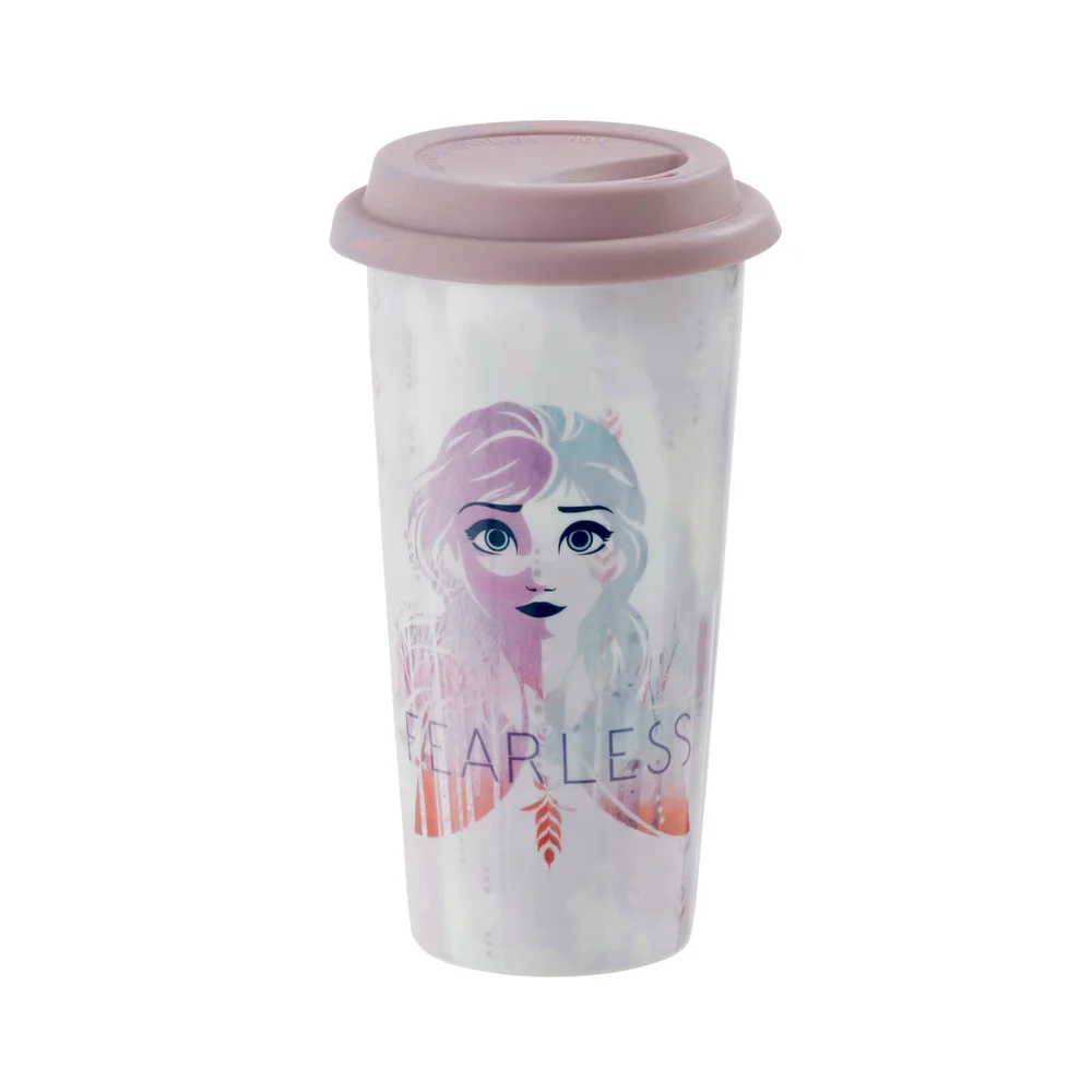 Funko Homeware Disney Frozen 2 Elsa Fearless Travel Mug Image 1