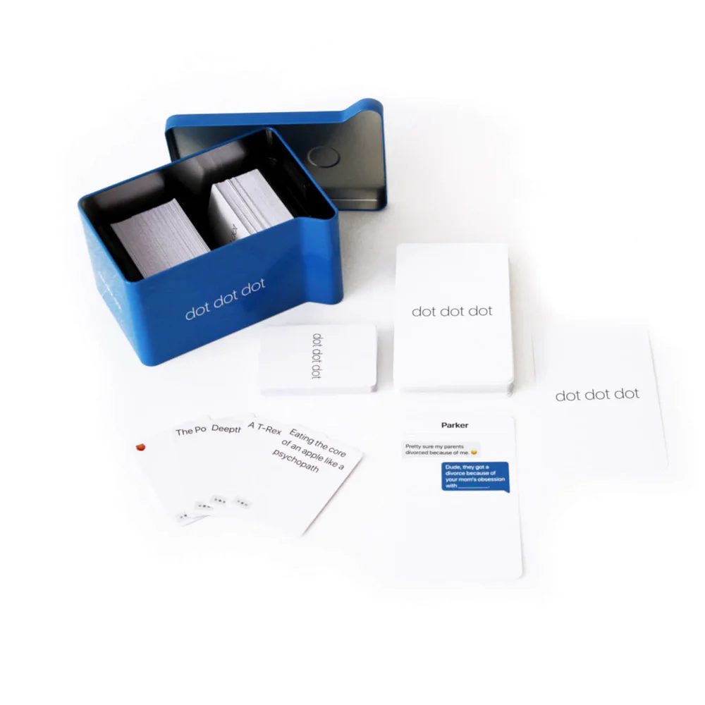 Dot Dot Dot Texting Edition Card Game Image 1