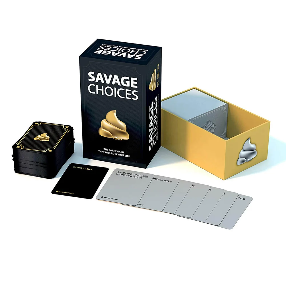 Savage Choices Card Game Image 1