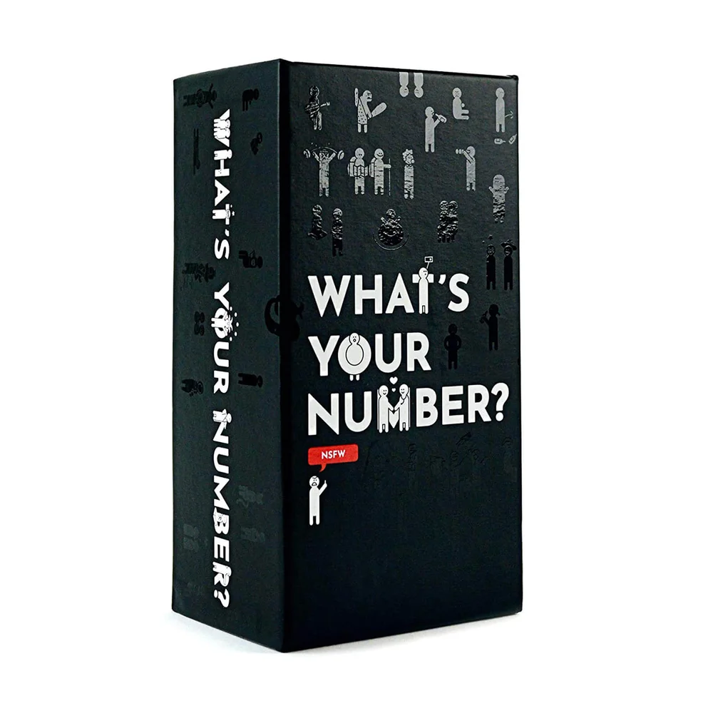 Whats Your Number NSFW Card Game Image 1