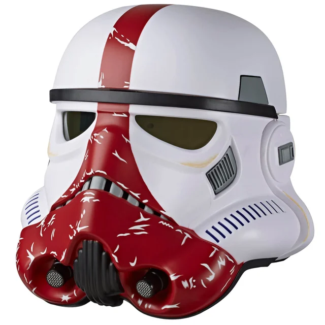 Hasbro Star Wars The Black Series The Mandalorian Incinerator Stormtrooper Electronic Voice-Changer Helmet Prop Replica