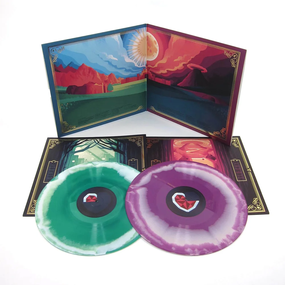 iam8bit - Hero of Time (Music from The Legend of Zelda: Ocarina of Time) Vinyl 2LP (Coloured) Image 1