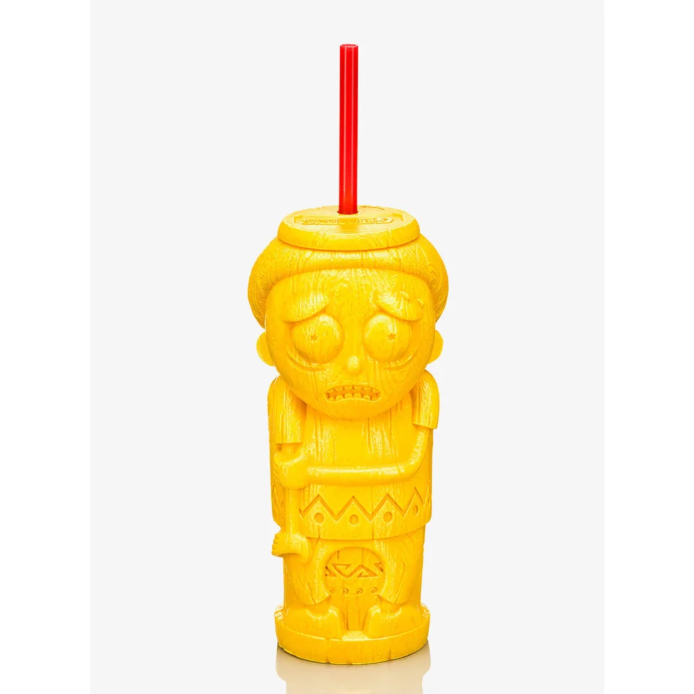 Rick and Morty Morty 21 oz. Geeki Tikis Plastic Tumbler Image 1