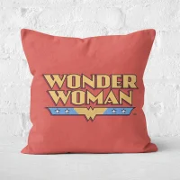 DC Cushions Retro Wonder Woman DC 40x40cm Square Cushion Square Cushion - undefined undefined