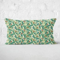 Green Jurassic Park Rectangular Cushion 30x50