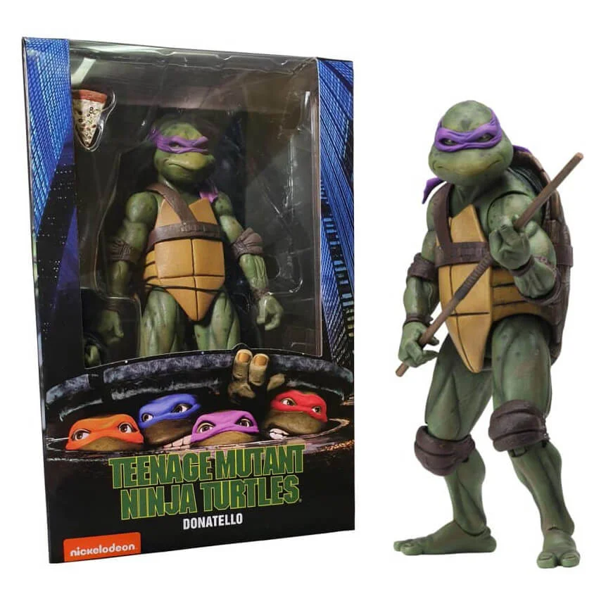 NECA Teenage Mutant Ninja Turtles 7" Figure 1990 Movie Donatello Image 1