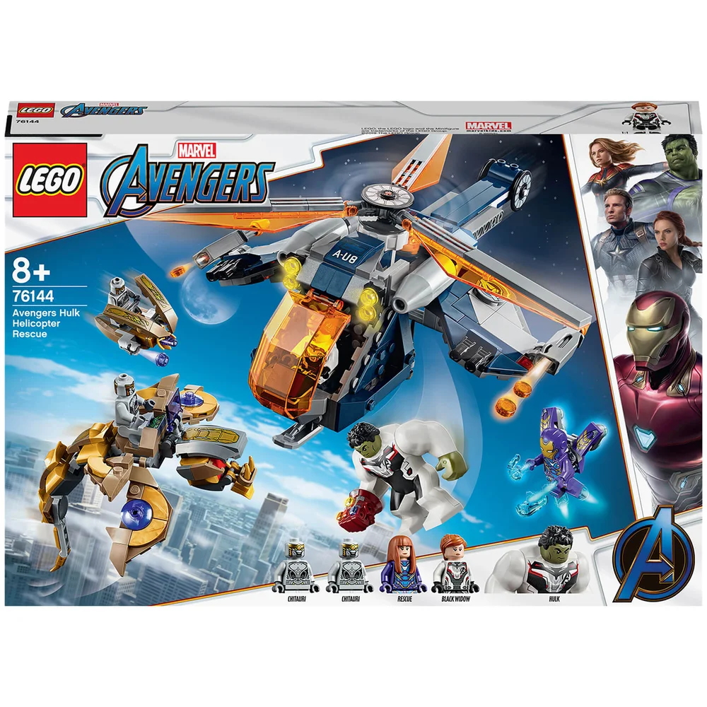 LEGO Marvel Avengers Hulk Helicopter Rescue Set (76144) Image 1