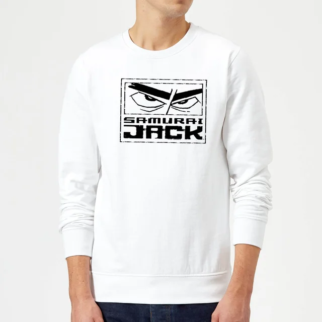 Samurai Jack Stylised Logo Sweatshirt - White