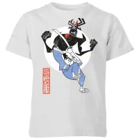 Samurai Jack Eternal Battle Kids' T-Shirt - Grey
