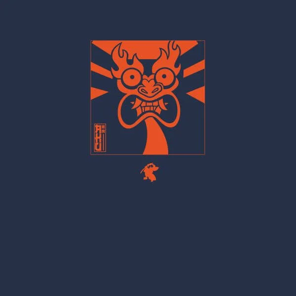Samurai Jack Aku Kanji Women's T-Shirt - Navy