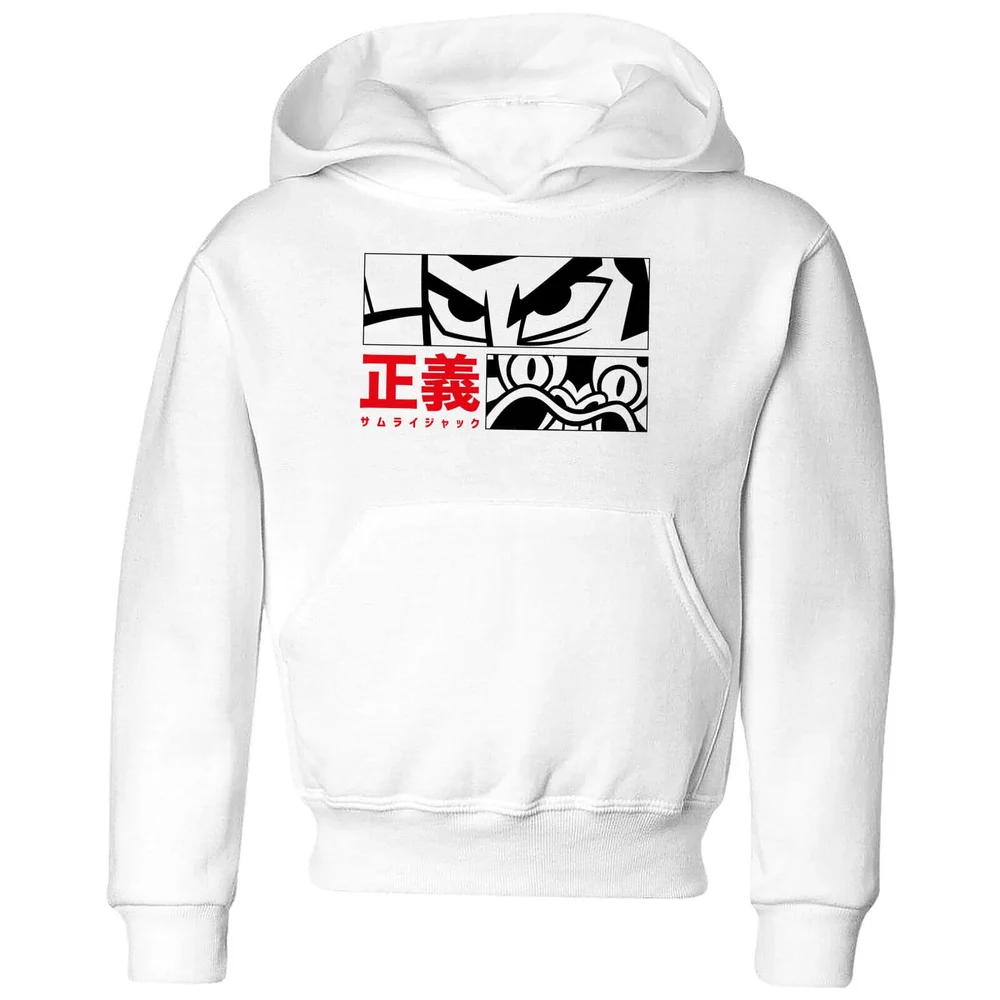 Samurai Jack Arch Nemesis Kids' Hoodie - White - 3-4 Years Image 1