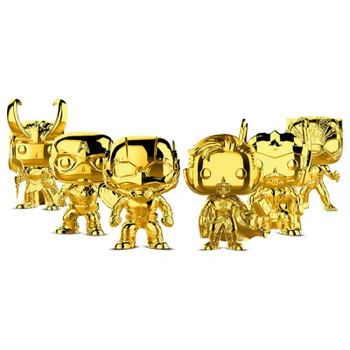Funko Pop! Vinyl Marvel Studios 10 Chrome Bundle - 6 Pack