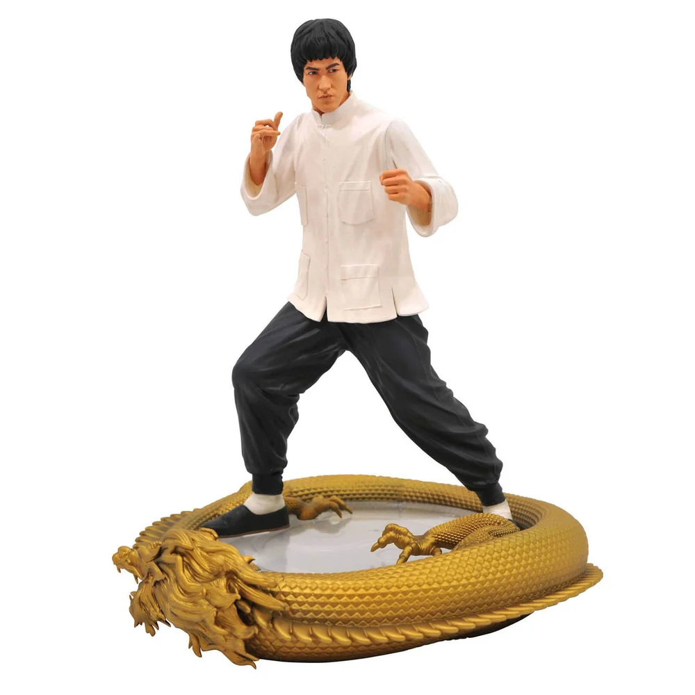 Diamond Select Premier Collection Bruce Lee 80th Anniversary Statue Image 1