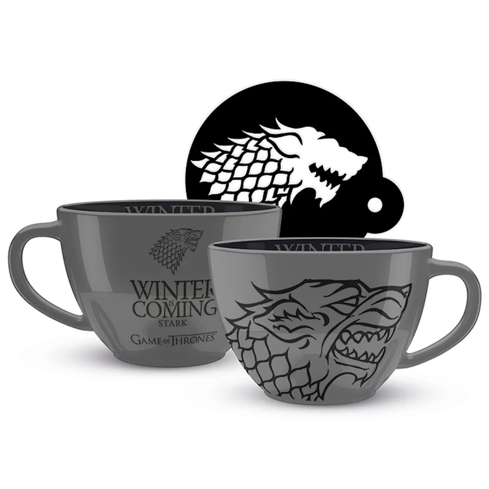 Game of Thrones (Stark) Cappuccino Mug Image 1