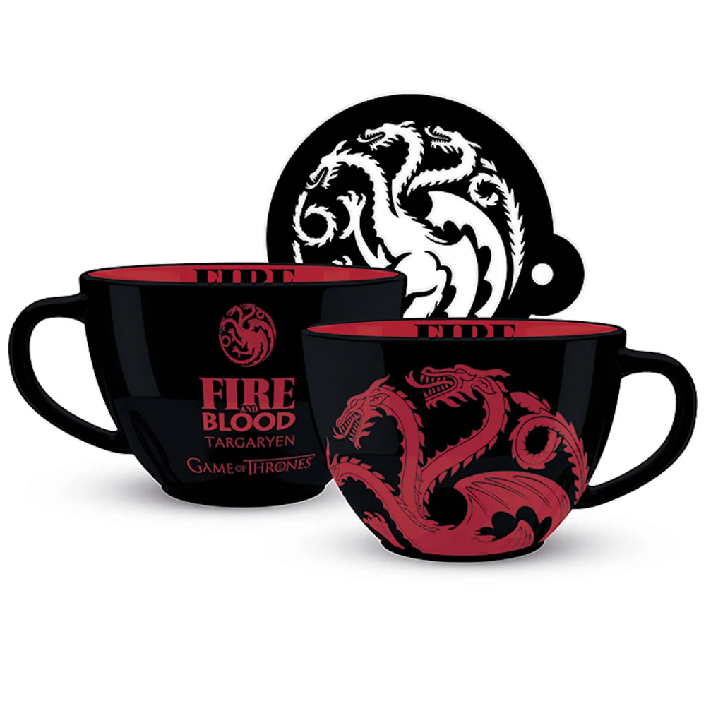 Game of Thrones (Targaryen) Cappuccino Mug Image 1
