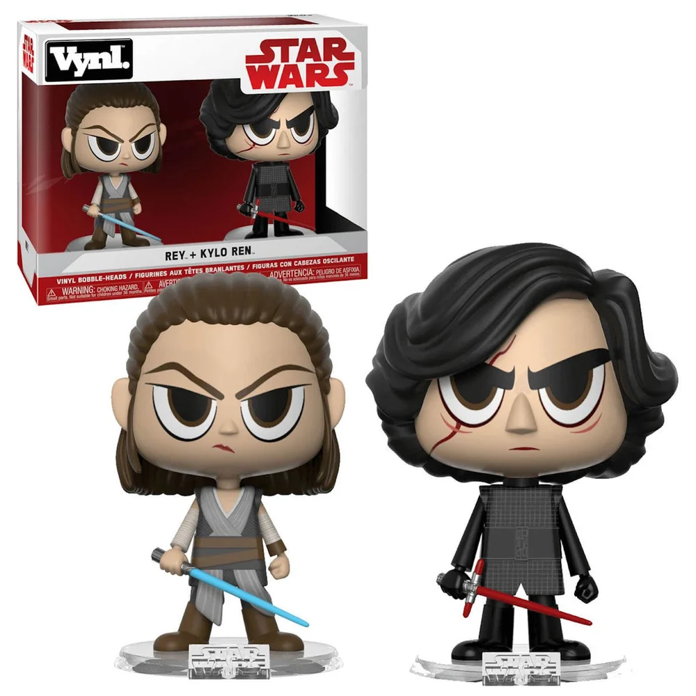 Funko Star Wars Rey & Kylo Ren VYNL. Image 1