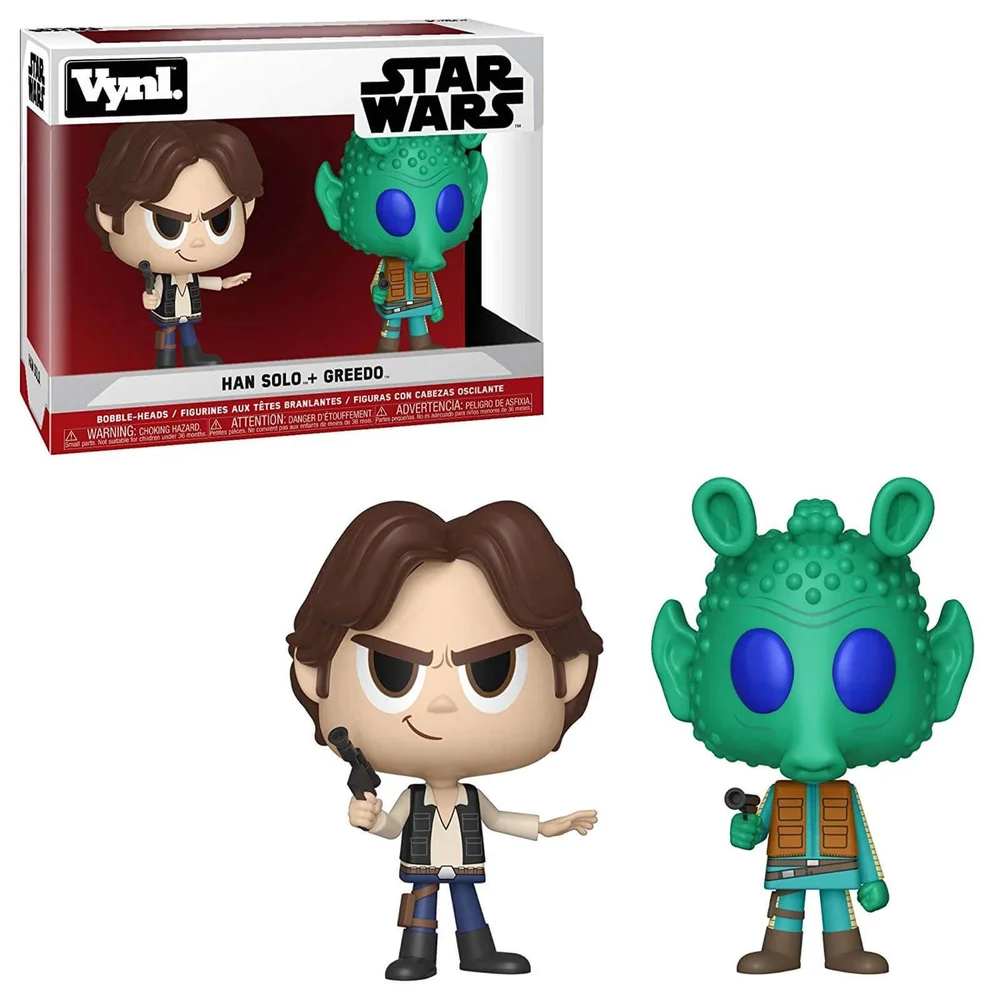 Funko Star Wars Han Solo & Greedo VYNL. Image 1