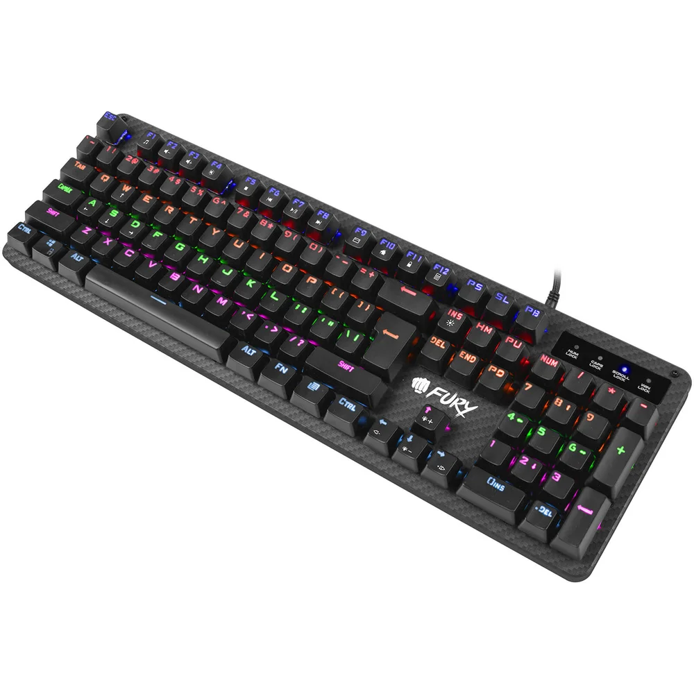 Fury Tornado: Mechanical Gaming Keyboard Image 1