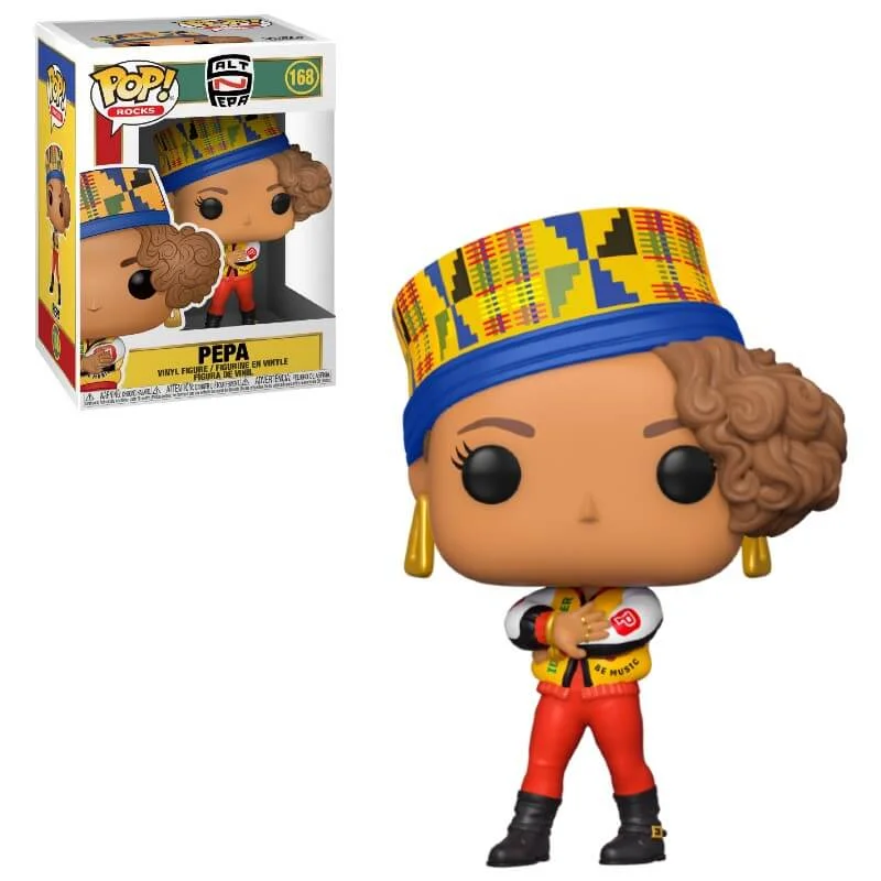 Pop! Rocks Salt-N-Pepa Pepa Pop! Vinyl Figure Image 1