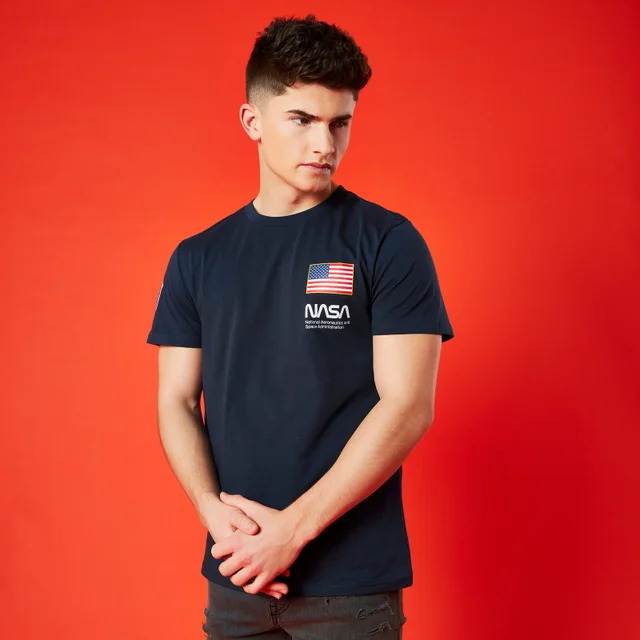 NASA Base Camp Unisex T-Shirt - Navy