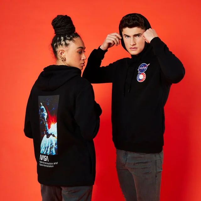 NASA Soyuz Unisex Hoodie - Black