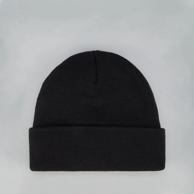 Harley Quinn Beanie Hat With Embroidery - Black