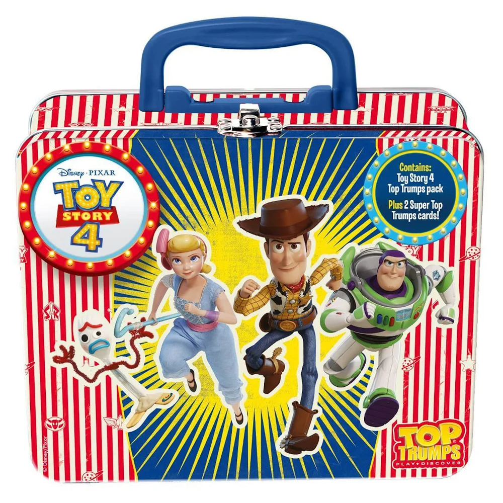 Top Trumps Collector's Tin Card Game - Toy Story 4 Edition Image 1