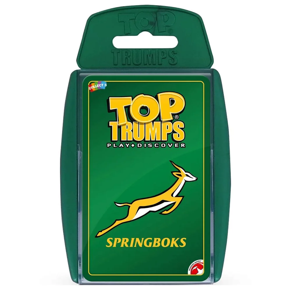 Top Trumps Card Game - Springbok Edition Image 1