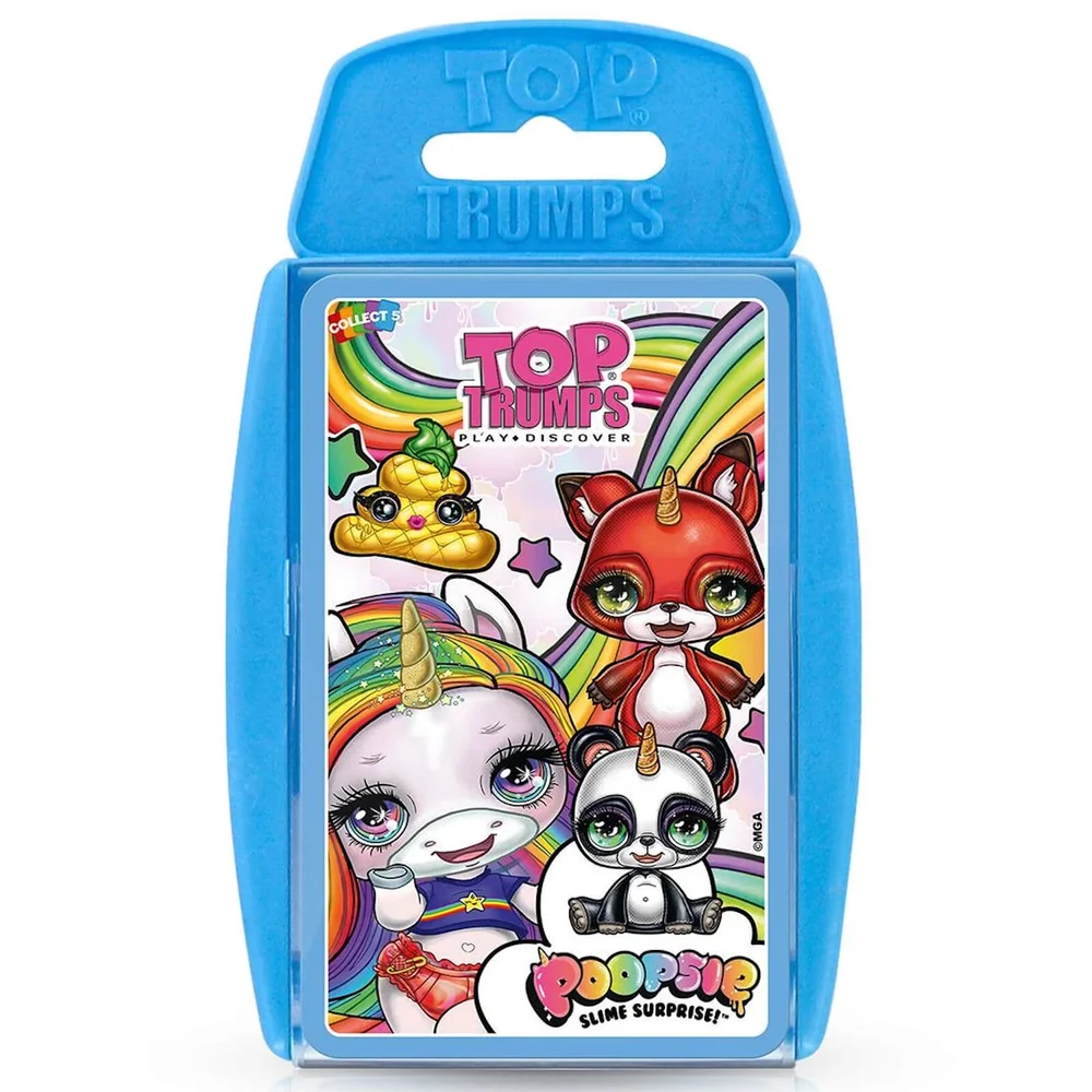 Top Trumps Card Game - Poopsie Unicorn Edition Image 1