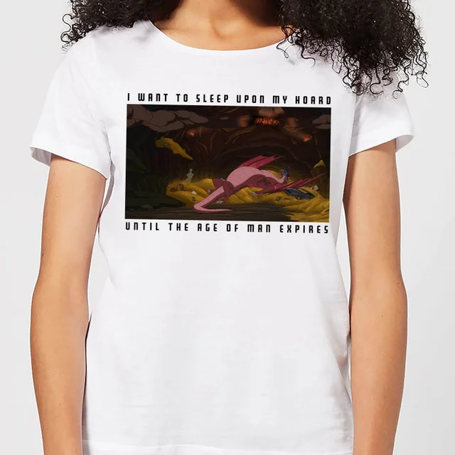 Rick and Morty I Want To Sleep Upon My Hoard Women's T-Shirt - White