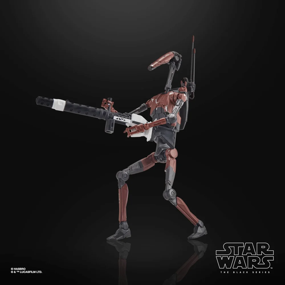 Hasbro Star Wars The Black Series Gaming Greats Heavy Battle Droid Action Figure Image 1