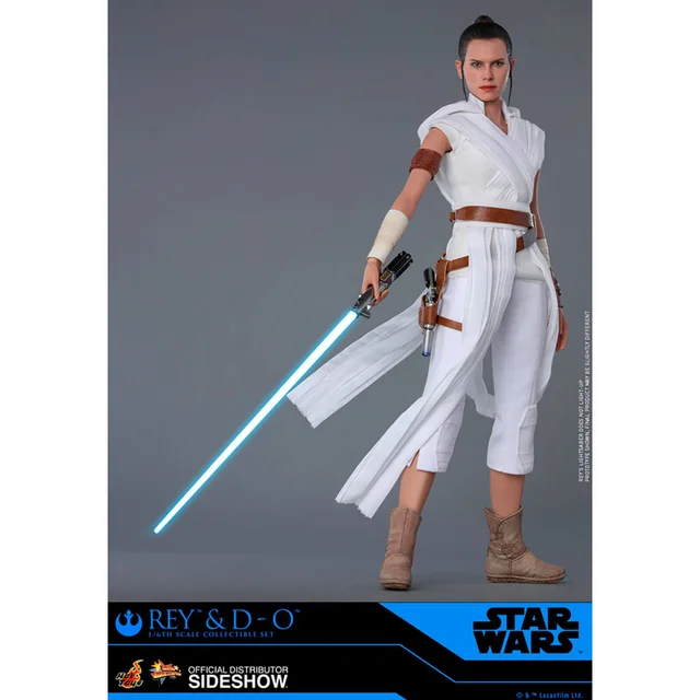 Hot Toys Star Wars Episode IX Rey and D-O 1:6 Scale Action Figure